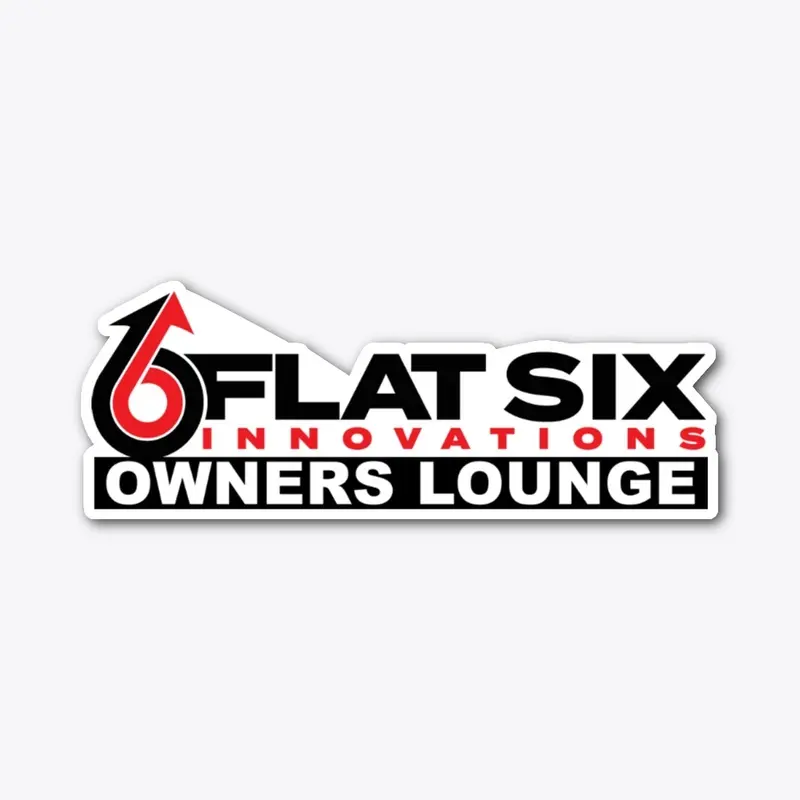 F6I Owner's Lounge Exclusive Sticker