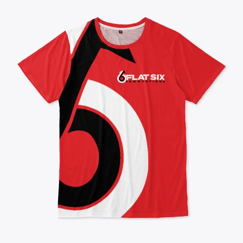 FSI Big 6 Dry Fit T-shirt in Red